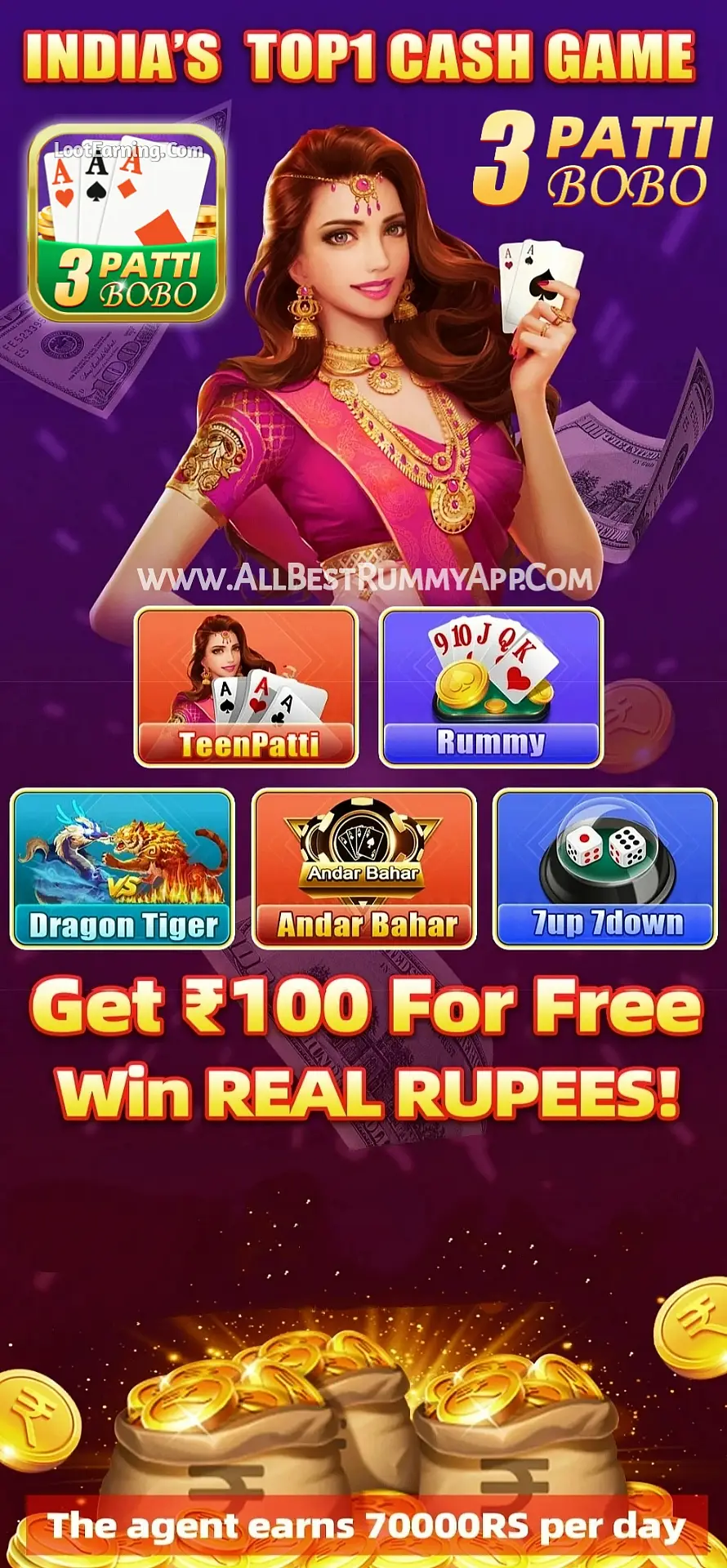 Teen Patti Bobo - All Best Rummy App